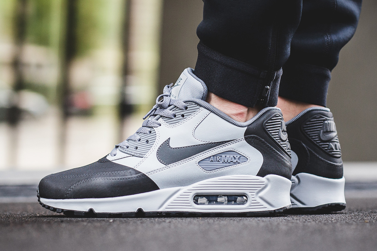 official air max 90 wolf grey mix 26815 53443 Nike Air Max 90 Jacquard (Grau Anthrazit)