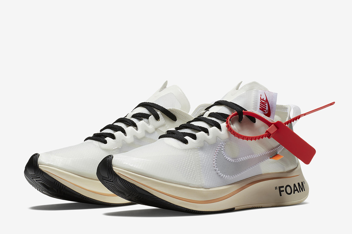 nike fly zoom off white