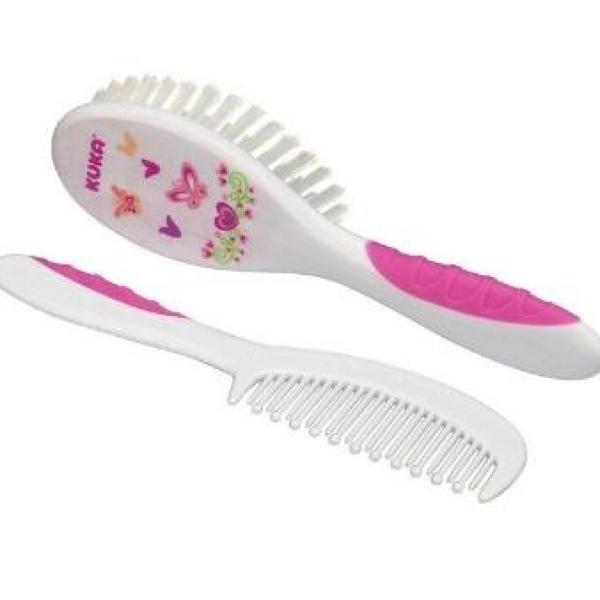 ESCOVA E PENTE DE CABELO