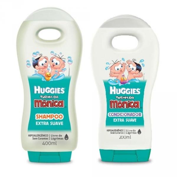 SHAMPOO HUGGIES TURMA DA MÔNICA 400ML + CONDICIONADOR 200ML