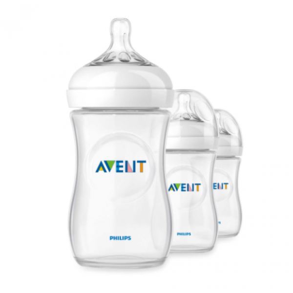 Kit 3 Mamadeiras 300 mL Avent