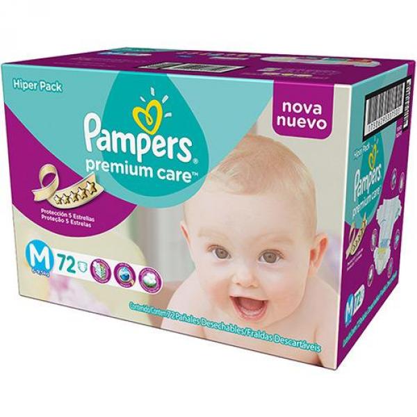 Fralda Pampers Premium Care Hiper M