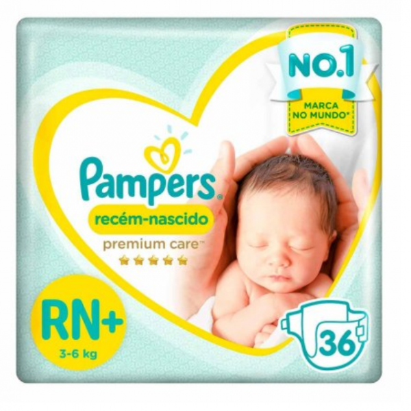 Fralda Pampers RN