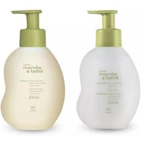 Condicionador e Shampoo Mamãe e Bebê