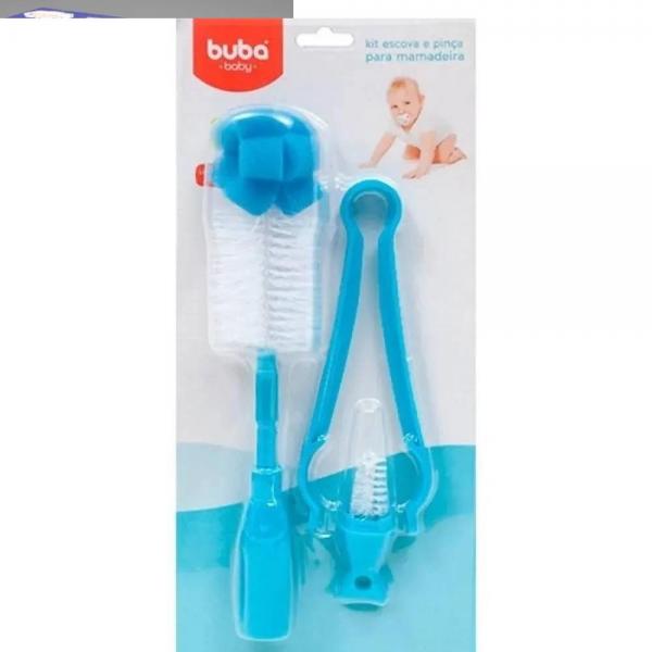 Kit Escova e Pinça para Mamadeira