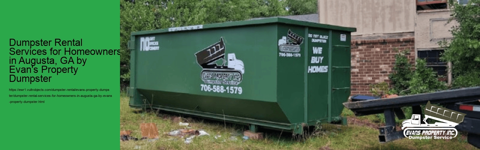 Dumpster Rental Service