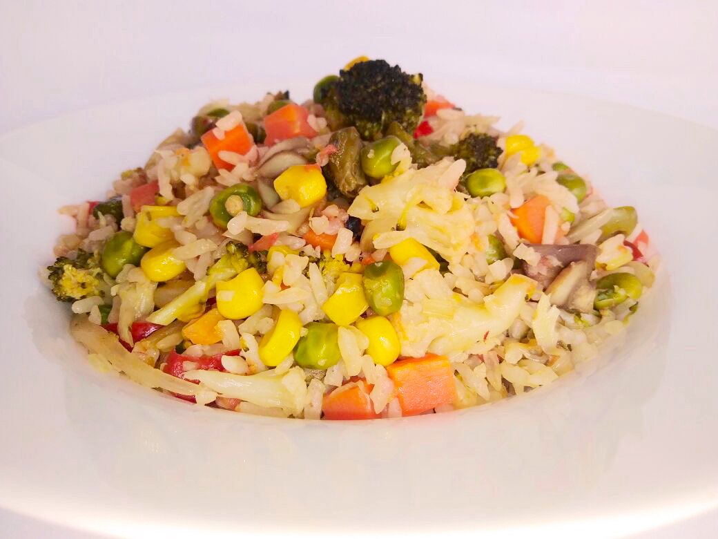 ARROZ VEGETARIANO (1/2 Caja)