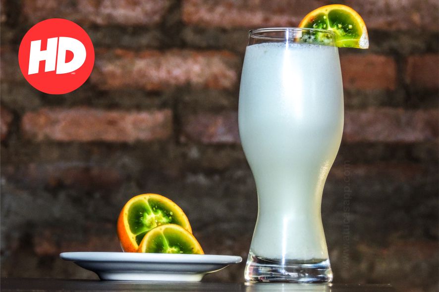 JUGO DE LULO EN LECHE