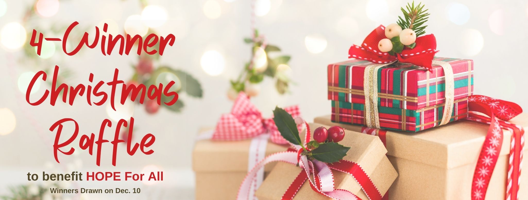 Christmas Raffle | Powered By GiveSmart