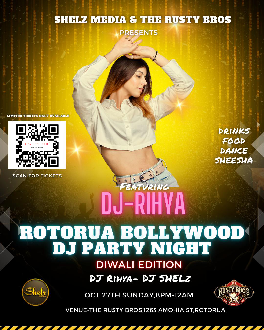 Rotorua Bollywood DJ Night – Diwali Special