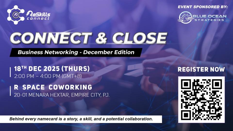 ReSkills Connect Business Networking (December Edition) Cover