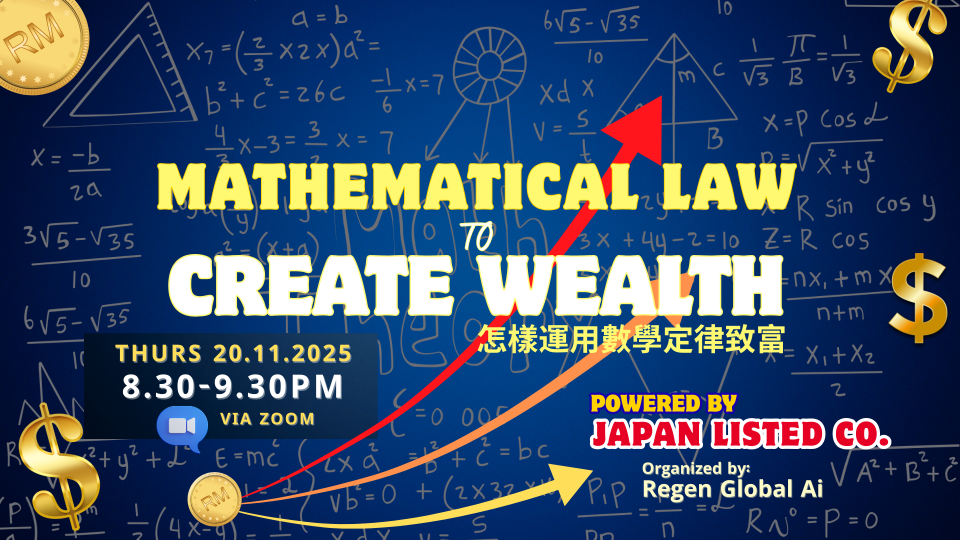 Mathematical Law to Create Wealth Cover