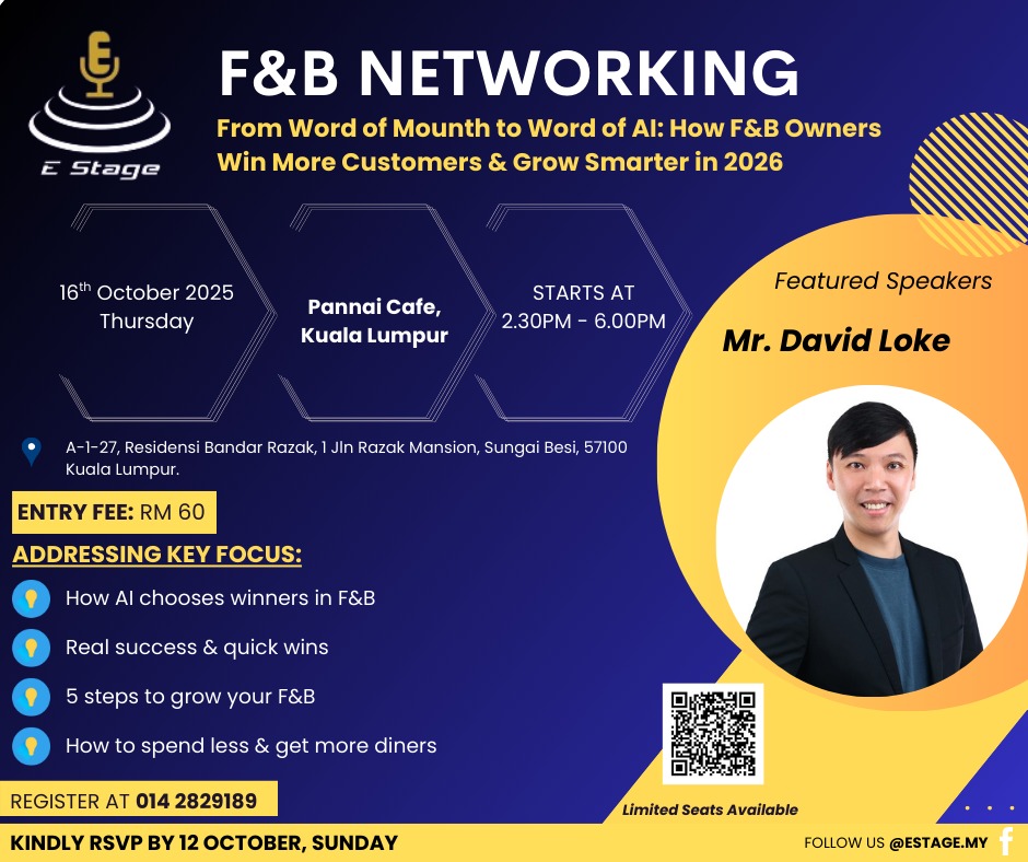 Word of Mouth to Word of AI: How F&B Owners Win More Customers & Grow Smarter in 2026 Cover