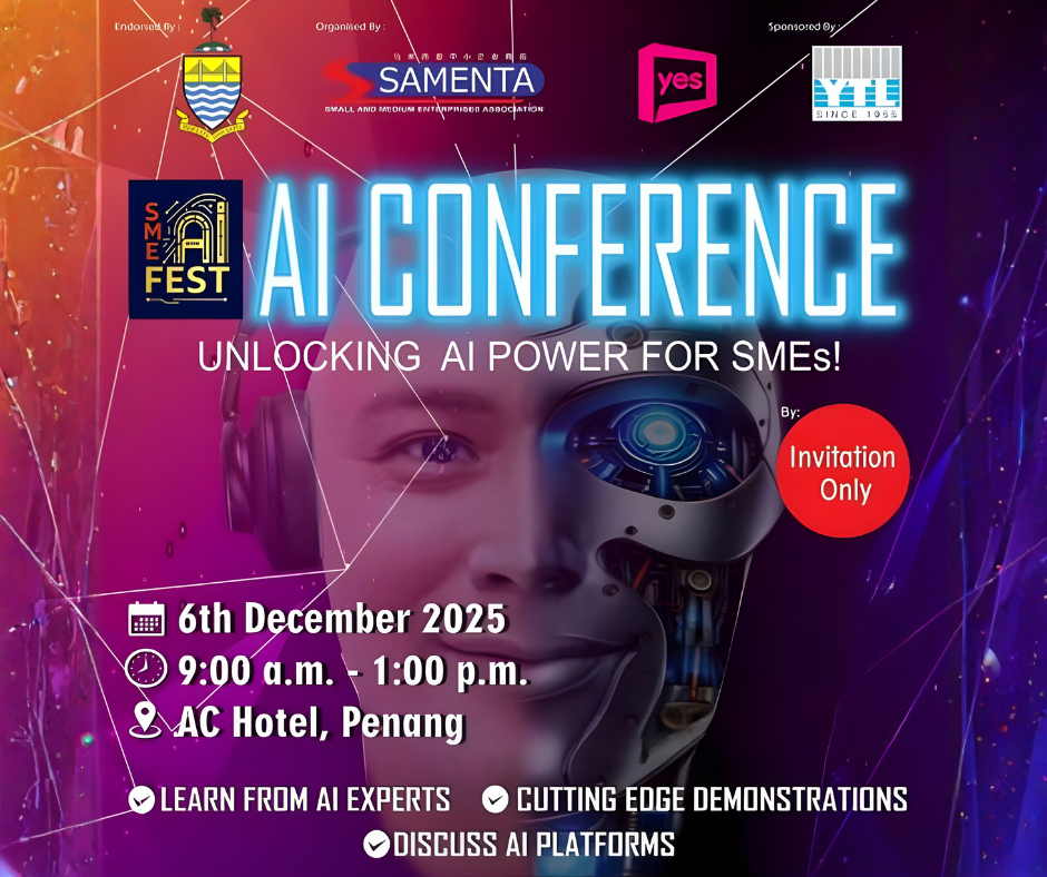 SAMENTA SME AI FEST — AI CONFERENCE 2025 - AI Penang Cover