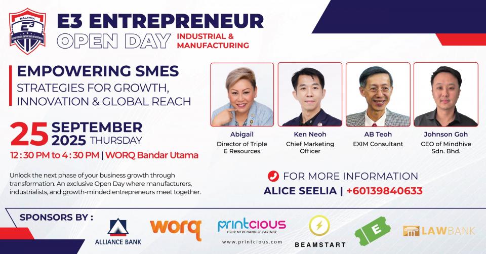 Entrepreneur Open Day (Strategies for Growth, Innovation & Global Reach) Cover