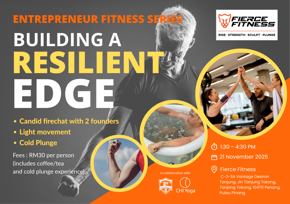 Entrepreneur Fitness Series - Building A Resilient Edge Cover