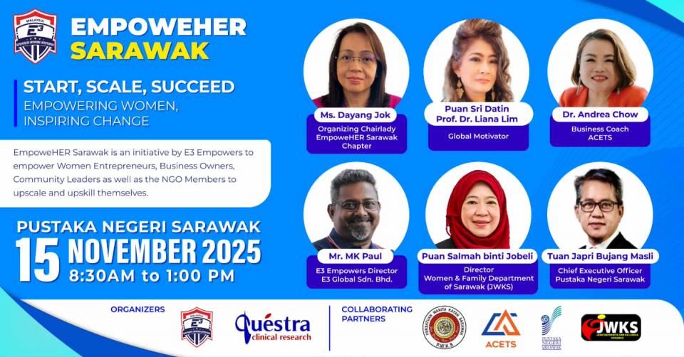 EmpoweHER Sarawak Chapter Launching 2025 Cover