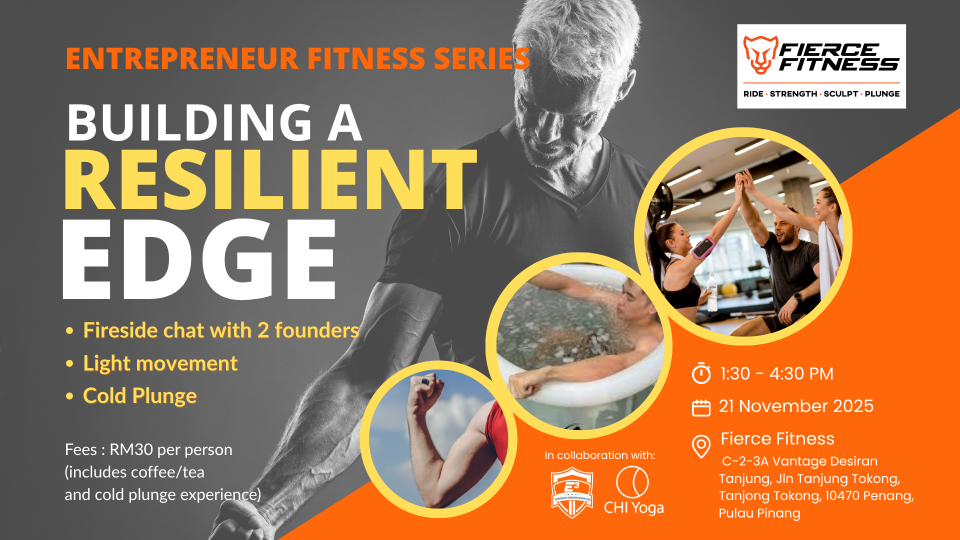 Entrepreneur Fitness Series - Building A Resilient Edge Cover