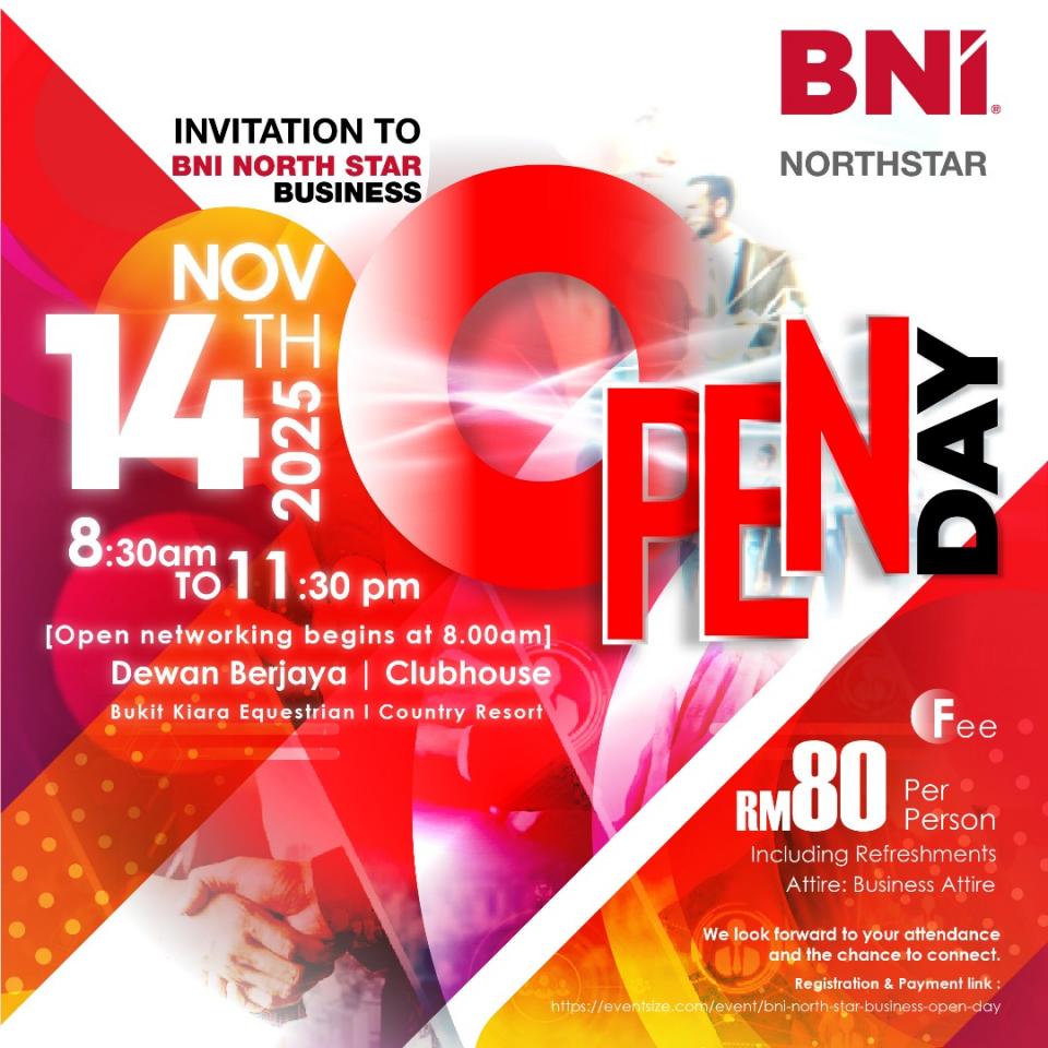 BNI North Star Visitors Open Day Cover