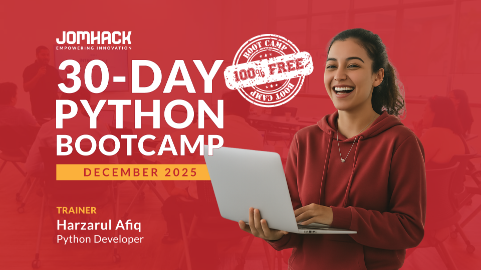 JomHack Python Bootcamp - Cohort 3 Cover