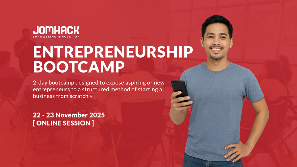 JomHack Entrepreneurship Bootcamp Cover