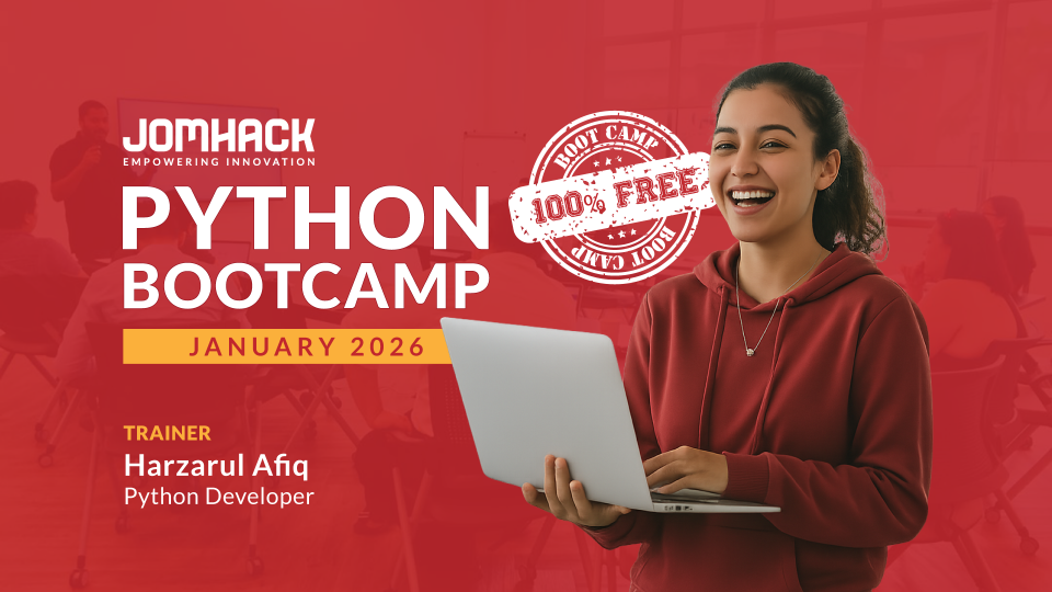 JomHack Python Bootcamp - Cohort 4 Cover