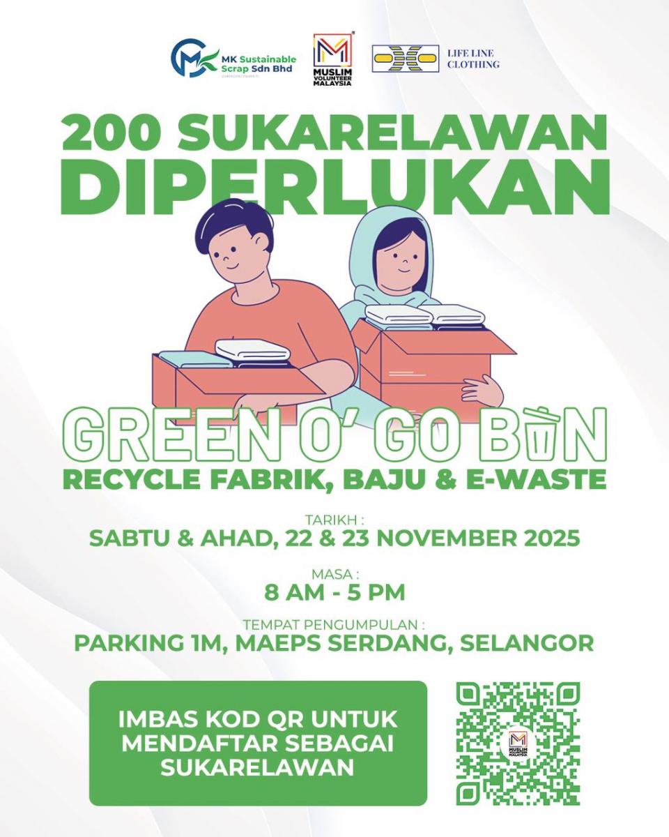 GREEN O' GO BIN (12) - RECYCLE BAJU & FABRIK TERPAKAI Cover