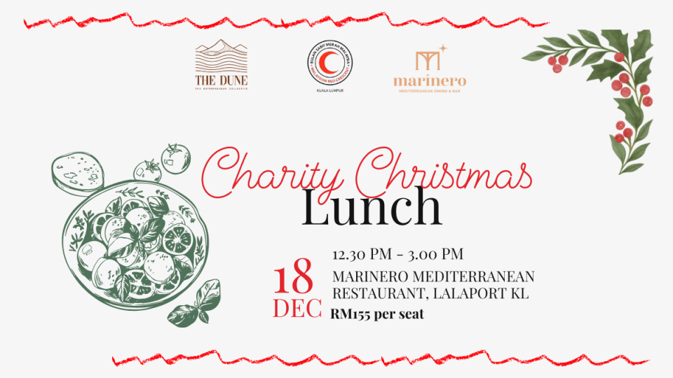 The Dune Christmas Lunch with a Cause Cover