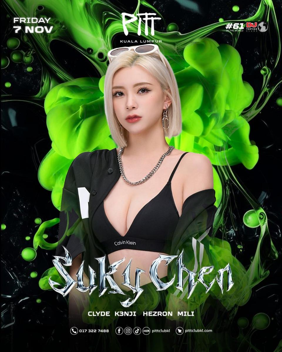 🎉 CRAZYFROGKL @ THE PITT KL 🔥 FRIDAY 7 NOV — DJ SUKY LIVE! 🔥 Cover