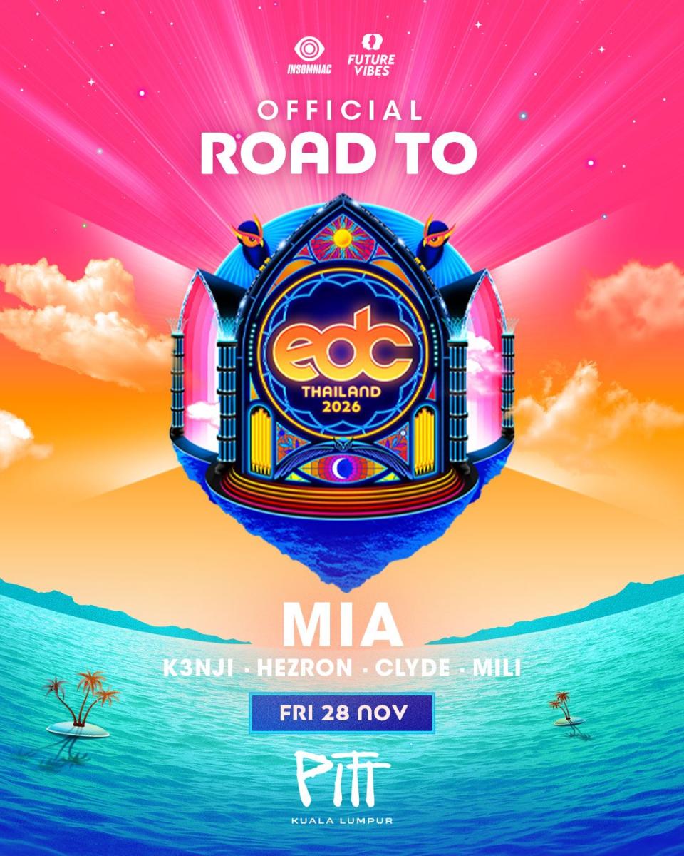 🔥⚡ CRAZYFROGKL @ THE PITT — OFFICIAL ROAD TO EDC THAILAND 2026 ⚡🔥 FRI 28 NOV | DJ MIA Cover