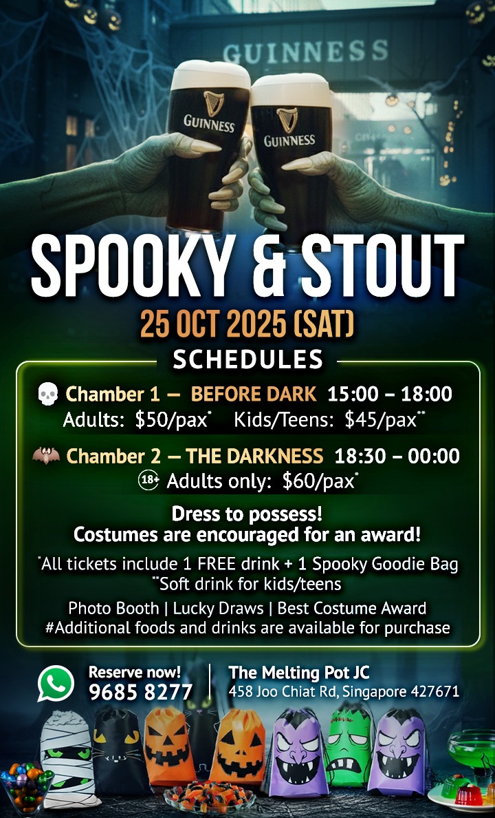 🎃 SPOOKY & STOUT:  Halloween Night @ The House of Guinness! 🍻 Cover