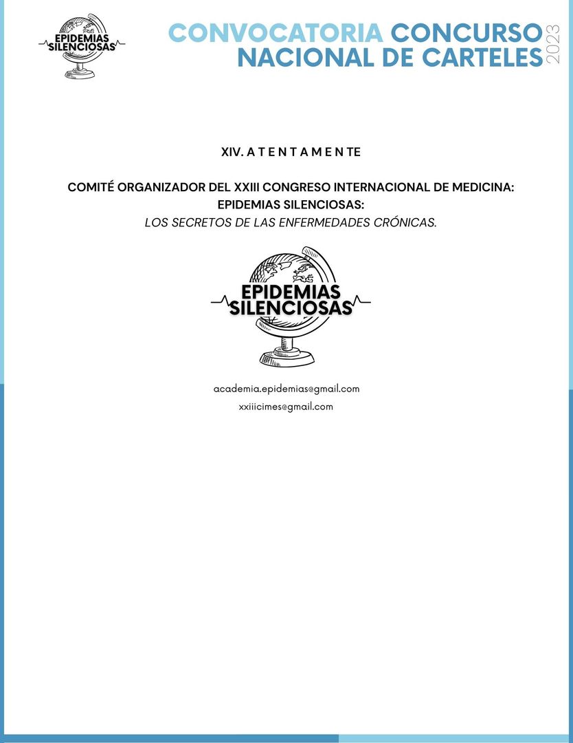 XXIII Congreso Internacional de Medicina: Epidemias Silenciosas, los ...