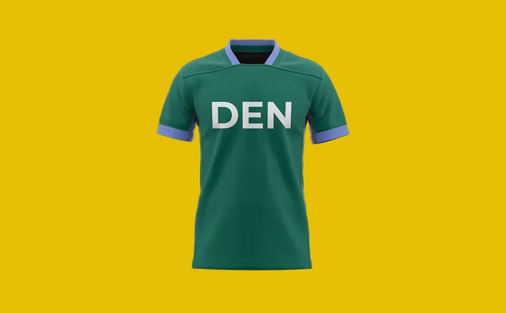 Green t-shirt with 