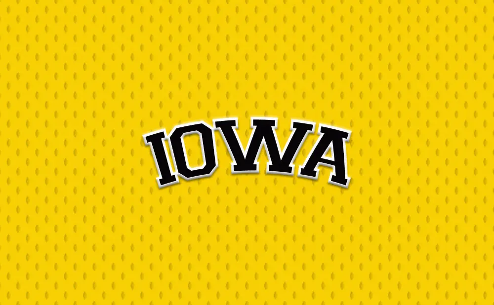 Yellow background with the word 
