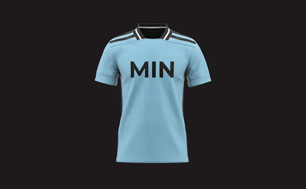 Light blue t-shirt with 