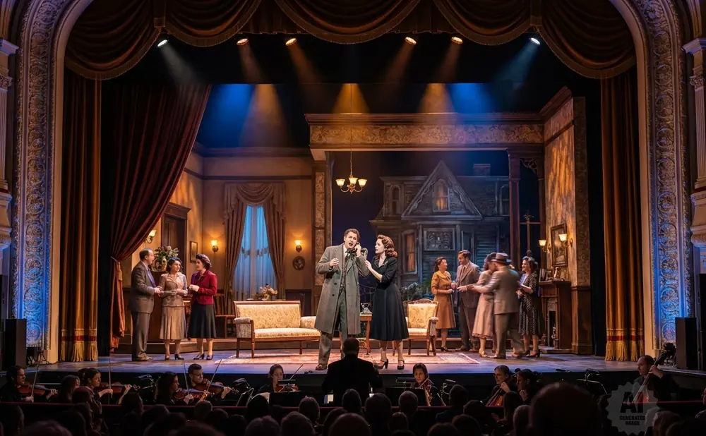 A stage production of 