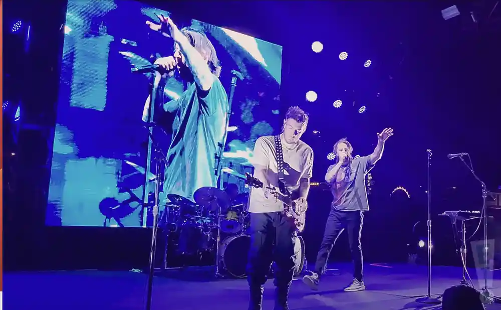 avenged sevenfold live at area15 in las vegas nevada