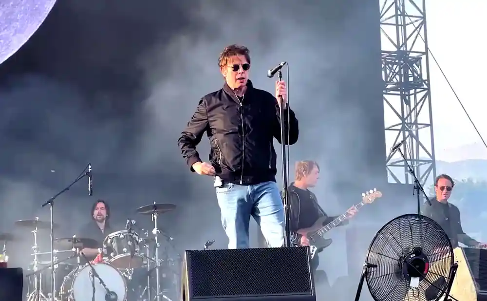 echo and the bunnymen performing at the brookside at the rose bowl in pasadena california