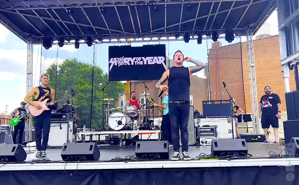 story of the year live at schlafly bottleworks in st louis missouri