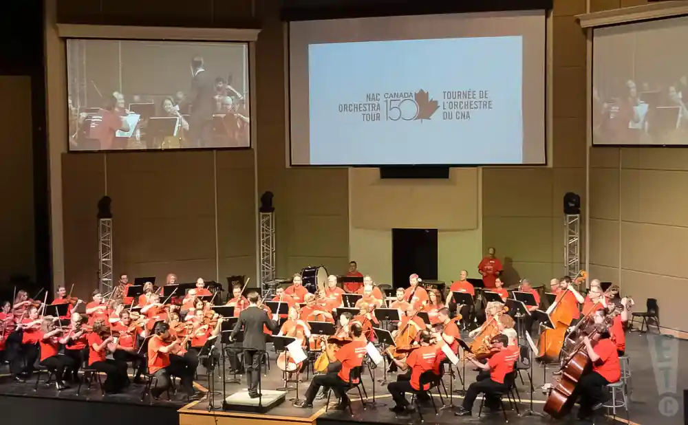 national arts centre orchestra performing at the celebration centre in moncton new brunswick canada