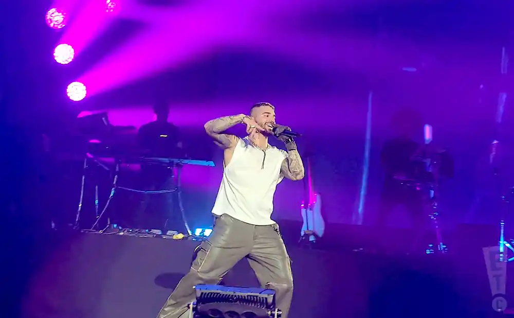 a photo of malumas papi juancho world tour at bucharest music hall in romania