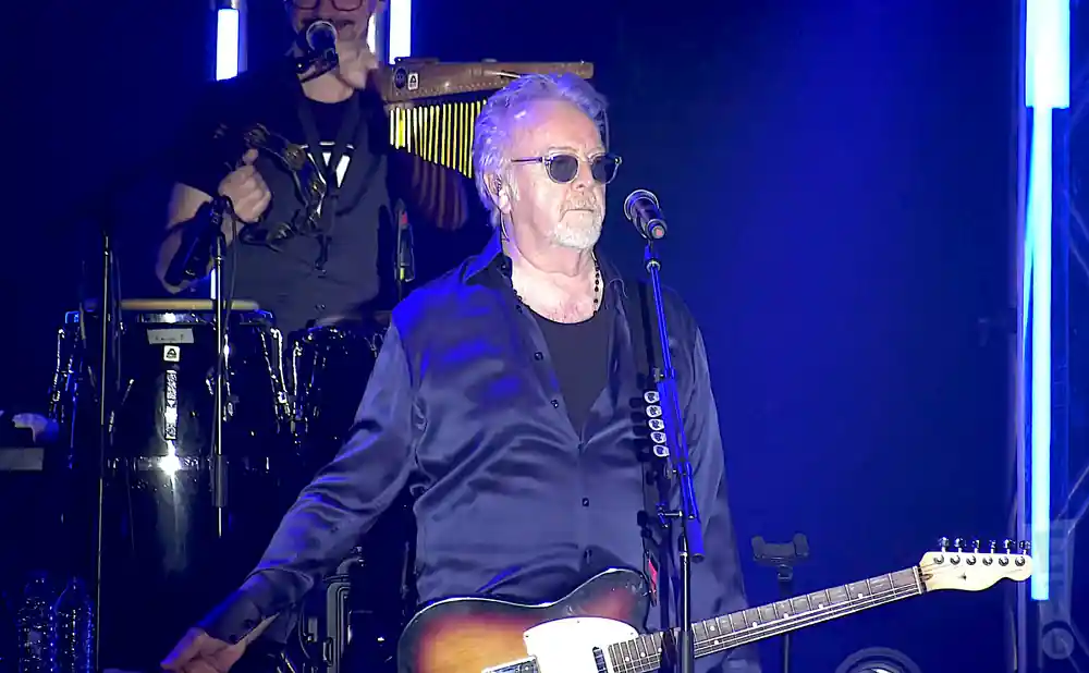 umberto tozzi on his 2023 gloria forever tour at the embassy plaza in laval, quebec, canada.