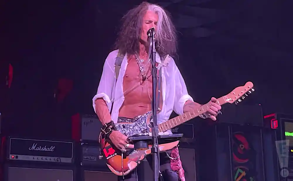 aerosmith performing on park mgm