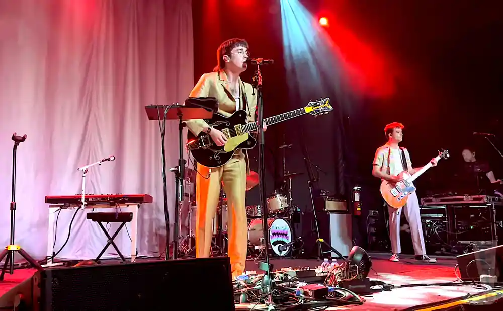 declan mckenna performing at the westcott theater in syracuse new york