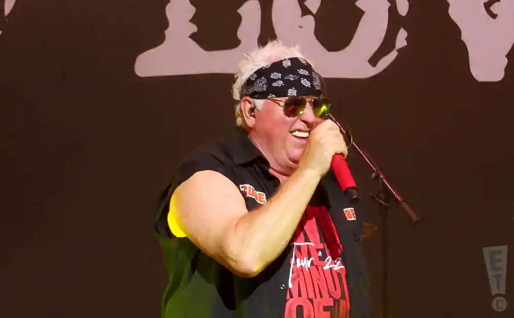 loverboy performing lovin' every minute of it on stage in syracuse new york