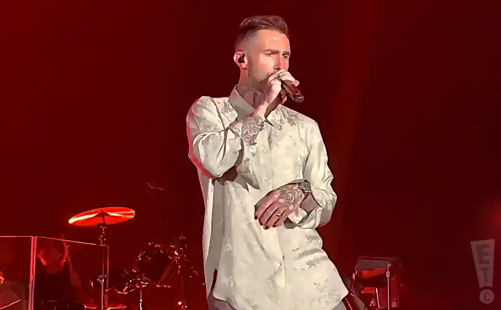 maroon 5 performing live from the etihad arena in abu dhabi