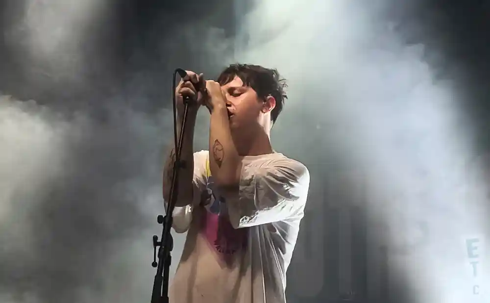 nothing but thieves performing on stage at the roxy in prague czechia
