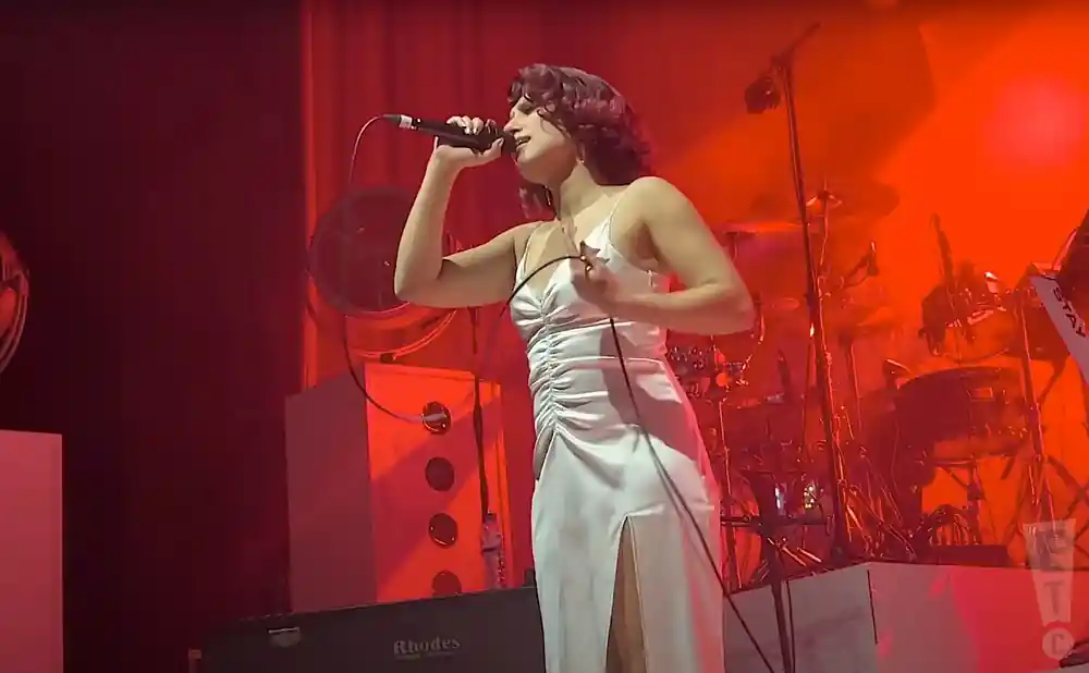 the british singer raye performing live at my 21st century blues tour