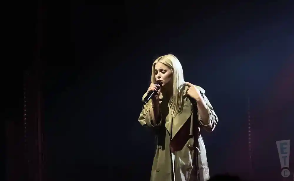 the american actress and singer renee rapp performing live at the o2 forum kentish town