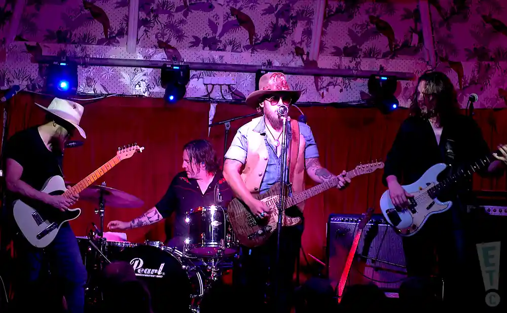 the steel woods playing at the deaf institute in manchester england